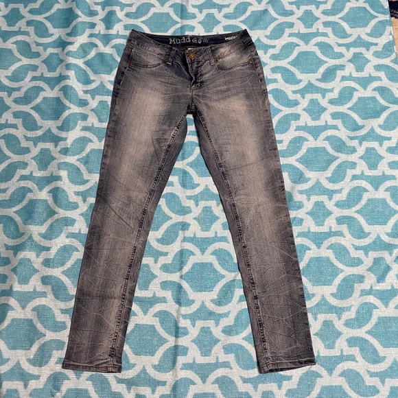 Mudd Acid Wash Skinny Jeans - Picture 3 of 5